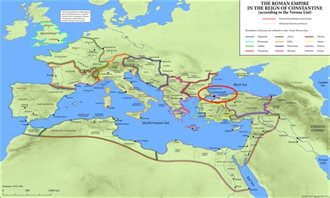 A Map Of Constantinople