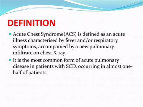 Acute Chest Illness