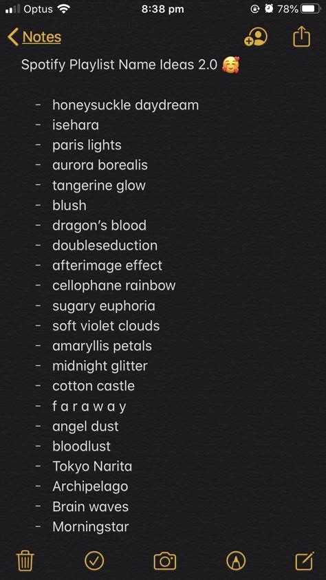Aesthetic Names For Playlists