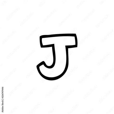 Alphabet J Drawing