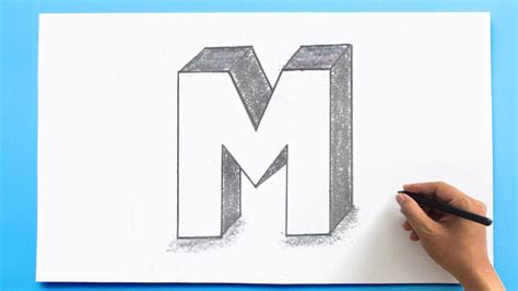 Alphabet M Drawing