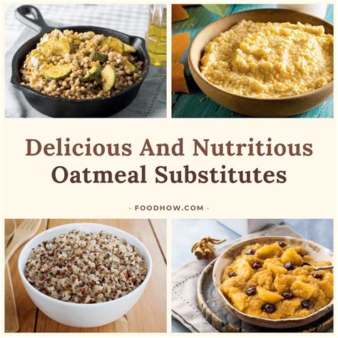Alternatives To Oatmeal