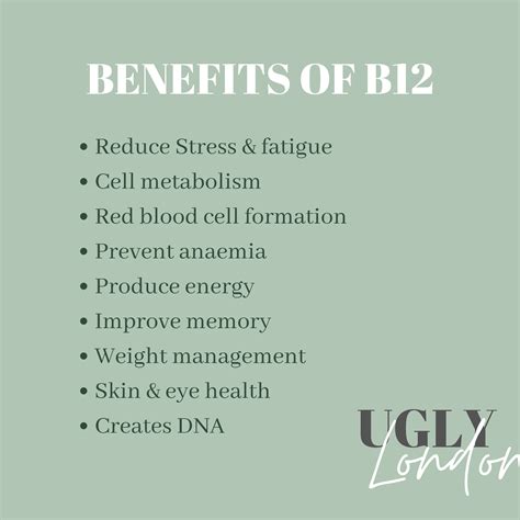 B12 Shot Benefits