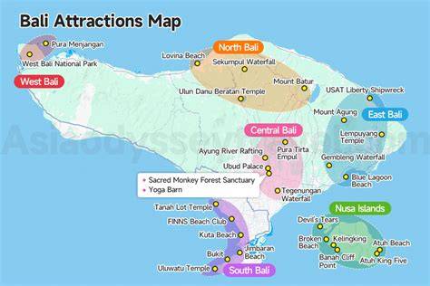 Bali Map Region