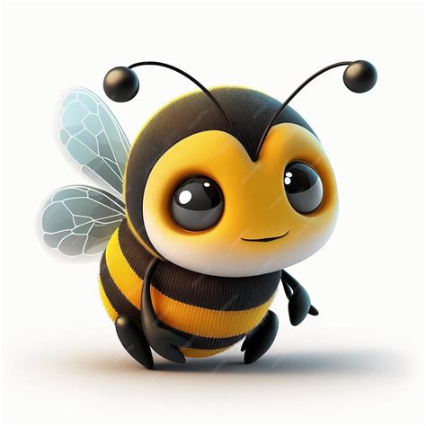 Bee Illustration For A Child