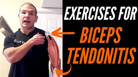 Biceps Tendonitis Exercises