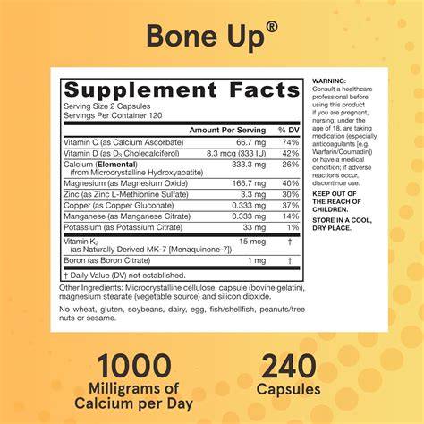 Bone Up Supplement