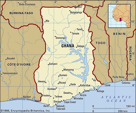 Borders Of Ghana
