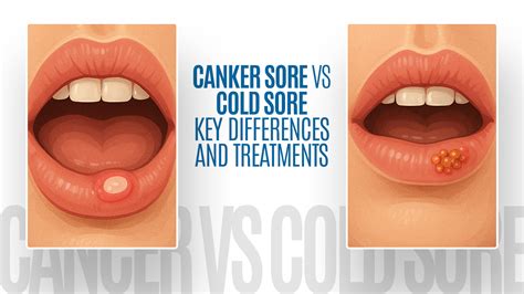 Canker Sores Vs Cold Sores
