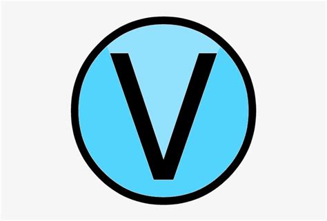 Circle V Symbol