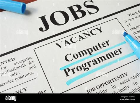 Computer Programmer Vacancy