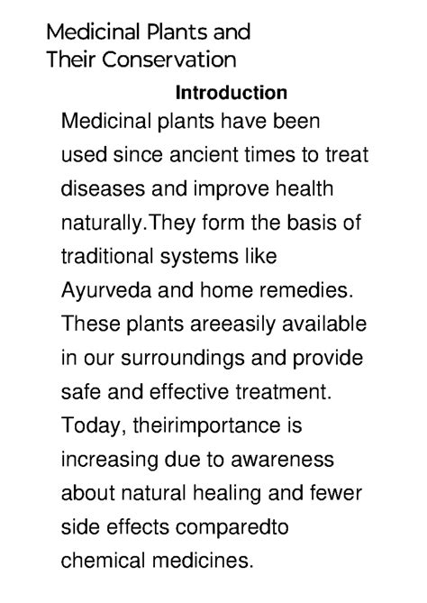 Conservation Of Plants