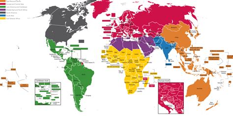 Country Region Map
