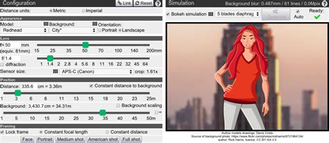 Depth Of Field Simulator