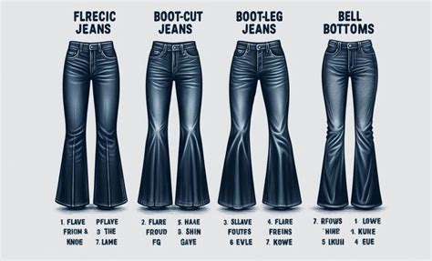 Difference Between Bootcut And Flared Jeans