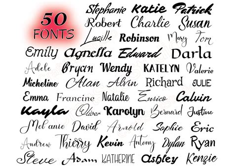 Different X Fonts