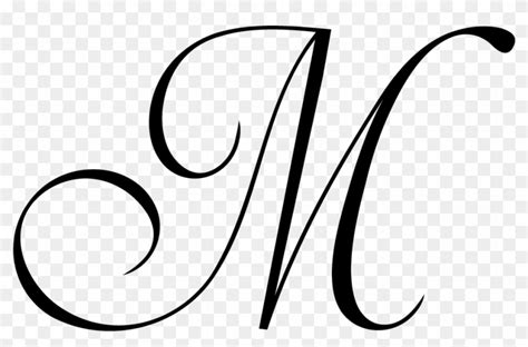 Fancy M Font