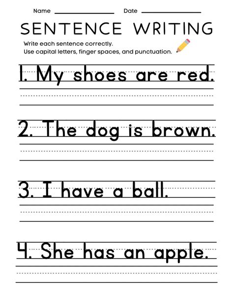 Font For Kids To Practice Writing