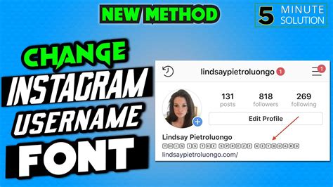 Font For Username