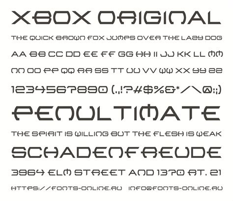 Font For Xbox Gamertag