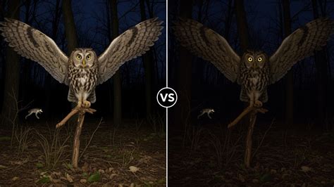 How Far Can Owls See