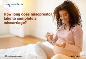 How Long Does Take Misoprostol To Work
