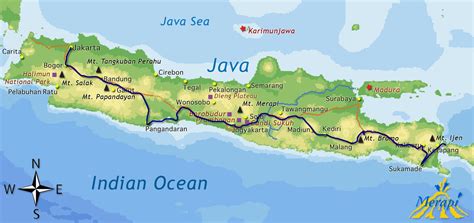 Java And Bali Map