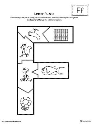 Letter F Puzzle