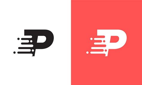Letter P And X Logo Fast Speed