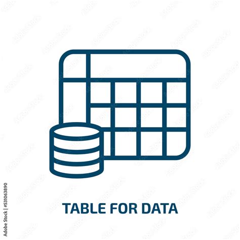 Little T Symbol For Table