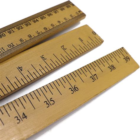 Long Measurement Sticks With E