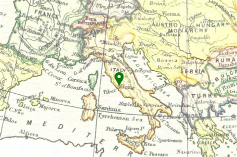 Longitude Of Rome