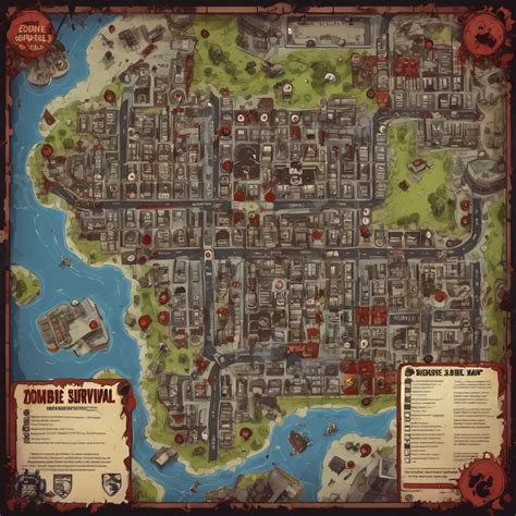 Map City Zombie
