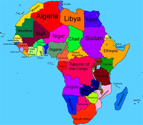 Map Of Africa Game