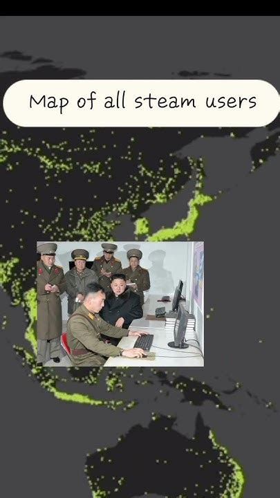 Map Of All Steam Users North Korea