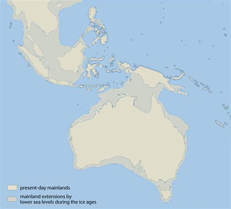 Map Of Australia During The Last Ice Age