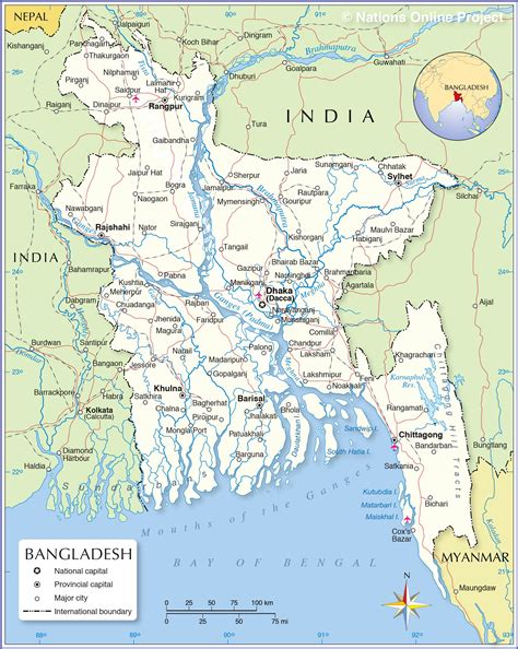 Map Of Bangladesh Mbd Map V8.0
