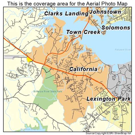 Map Of California Md