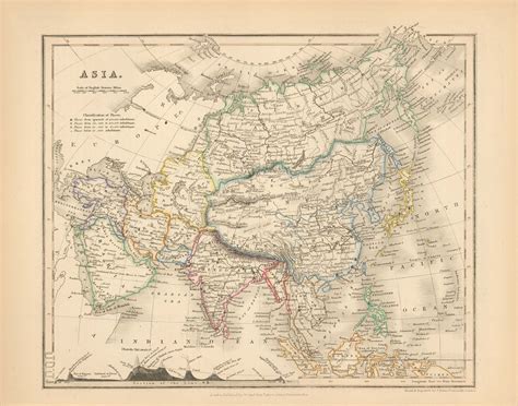 Map Of Central Asia 1850