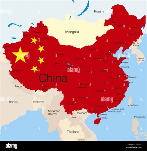 Map Of China Country