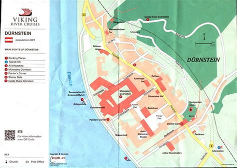 Map Of Durnstein Austria