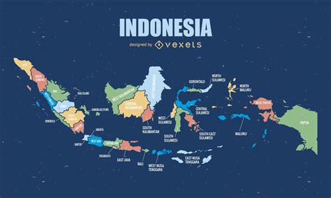 Map Of Indonesia Hd