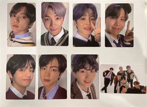 Map Of The Soul Version 3 Photocards