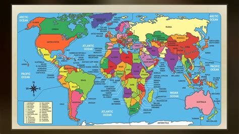Map Of The World Youtube