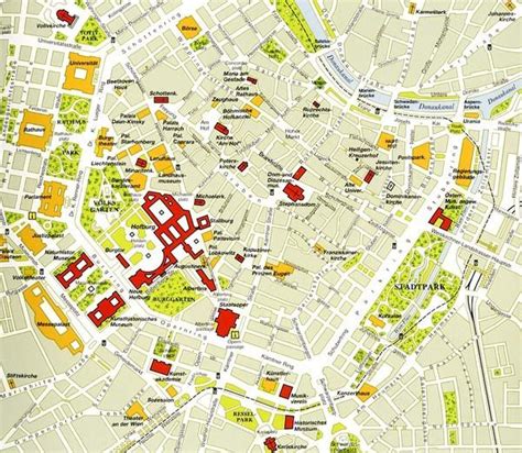 Map Of Vienna City Centre