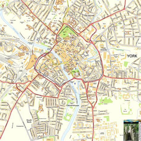 Map Of York City