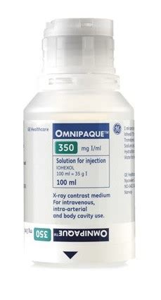 Omnipaque Contrast