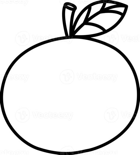 Outline Of Orange