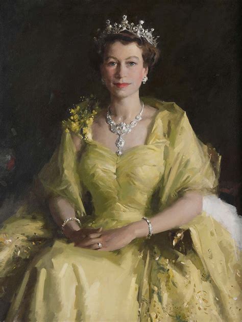 Painting Of Queen Elizabeth Ii
