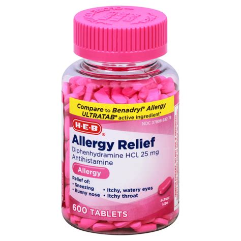 Pink Allergy Pill